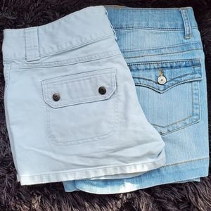 2 pairs Shorts Old Navy & Faded Glory 8